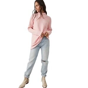 WE THE FREE Casey Mock Turtleneck Tunic Women's Size M